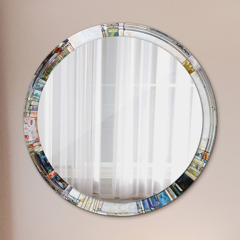 Huldar Glass Flat Wall Mirror