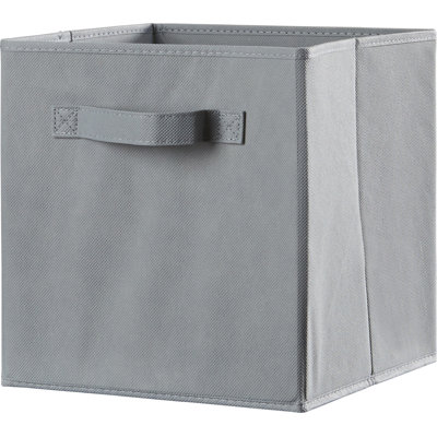 27cm Cube Fabric Bin with Pull Handle by ClosetMaid