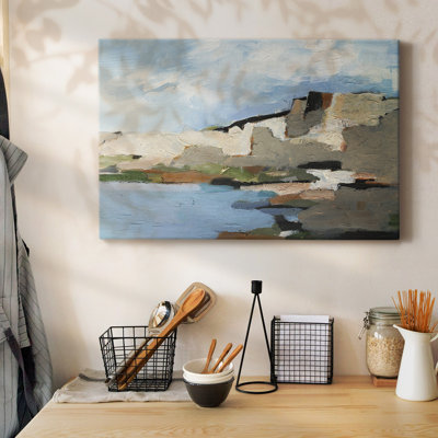 White Rock Cliffs II-Gallery Wrapped Canvas