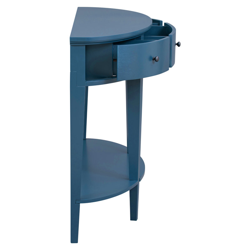 Ladedra 51.1'' Console Table, Navy Blue