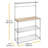 Quinton 36.25'' Chrome Standard Baker's Rack