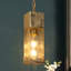 Mini-luminaire suspendu 1 lumière pour îlot de cuisine 1 lumière H 14,6 po