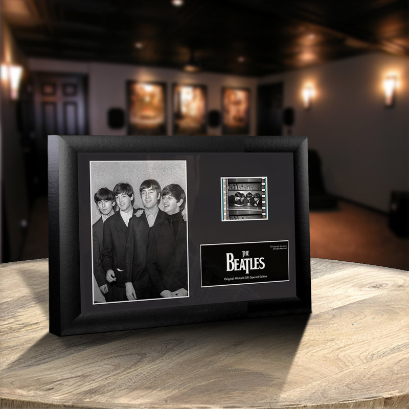 The Beatles (The Fab Four) Framed FIlmCells Desktop Presentation