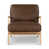 Dark Brown Genuine Leather selected