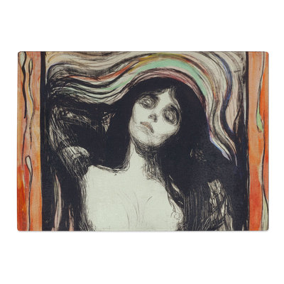 Madonna Vol.1 by Edvard Munch Chopping Board