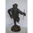 Monkey with Violin bronze statue - Size: 20"L x 17"W x 26"H