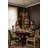 Tufted Leather Wallpaper Brown Geometric Wall Mural