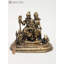 Petit parivar Shiv de 3 pouces de la famille Divine de Kailash, idéal pour la puja