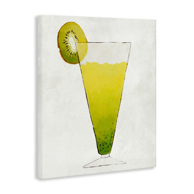 Été cocktail kiwi, toile par Lorenzo Collective