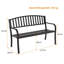 Metal Outdoor Bench