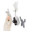 Crochets muraux Buddy, crochets décoratifs simples pour entrée, chambre à coucher, ensemble de 3-125785659