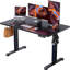 Bureau électrique debout, bureau assis / debout réglable en hauteur avec 4 préréglages de mémoire et crochet pour casque d'écoute, idéal pour poste de travail à domicile-1590589678-1590589675