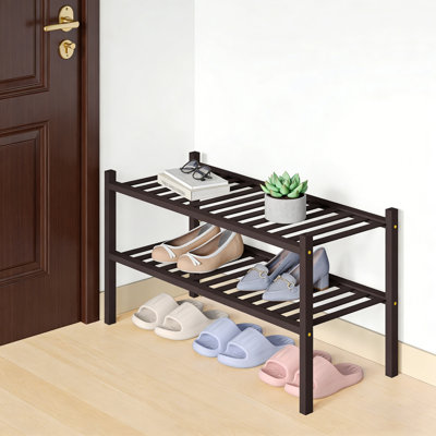 Bamboo Shoe Rack