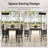 4 - Person Four Leg Dining Set-39888065-57649949