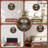 Wooden Mountain Lake Wall Clock