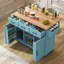 Wood Kitchen Island-126649115