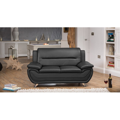 Ashford 2 Seater Faux Leather Sofa