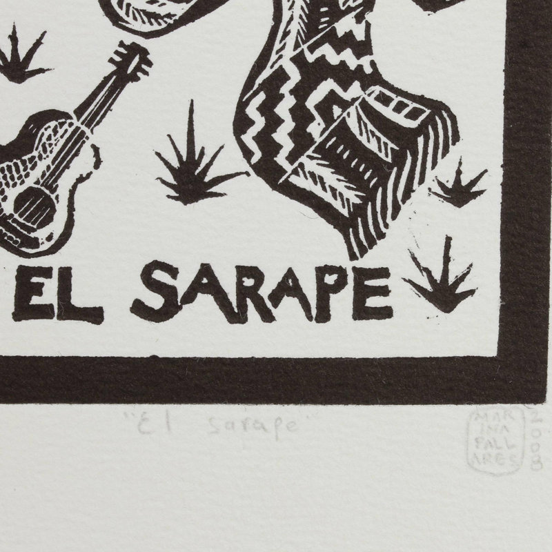 « the sacolza tequila lotto », impression sur papier