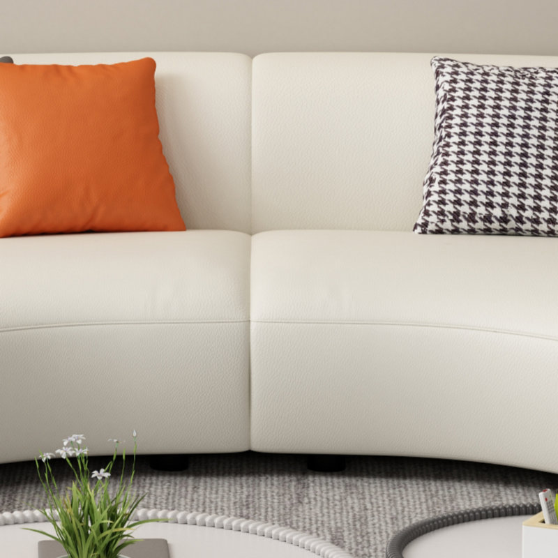 Canapé Nordic, H 27,56 po x l 94,49 po x P 35,43 po