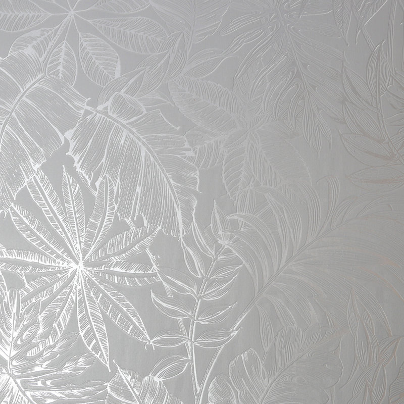 Ginkgo Striped Metallic Wallpaper Double Roll