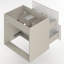 Areke 141mm Bathroom Vanity with Basin