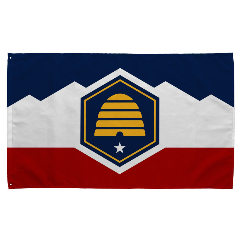 Drapeau de l'État de l'Utah - Drapeau