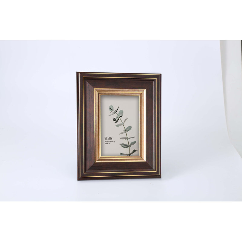 Haiden Brown Matte Picture Frame, 4 cm W x 6 cm H