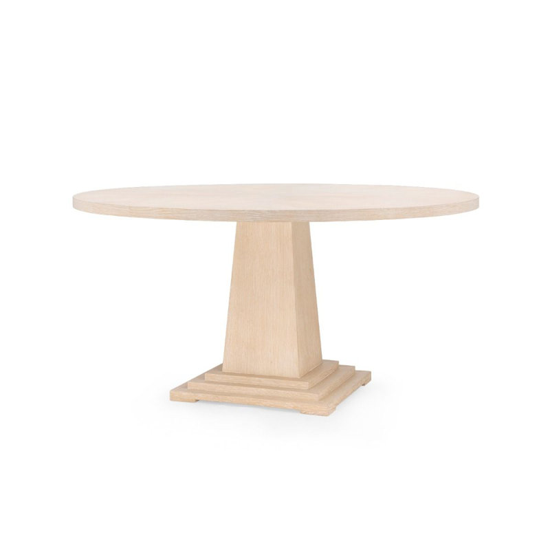 Breanna Round Solid Oak Dining Table