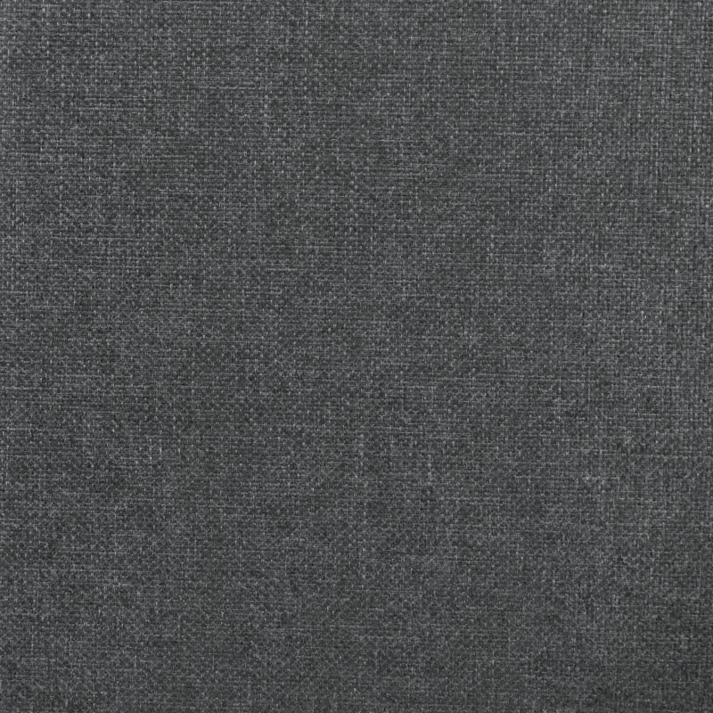 Lit à panneau tapissier gris anthracite Maille, Grand lit