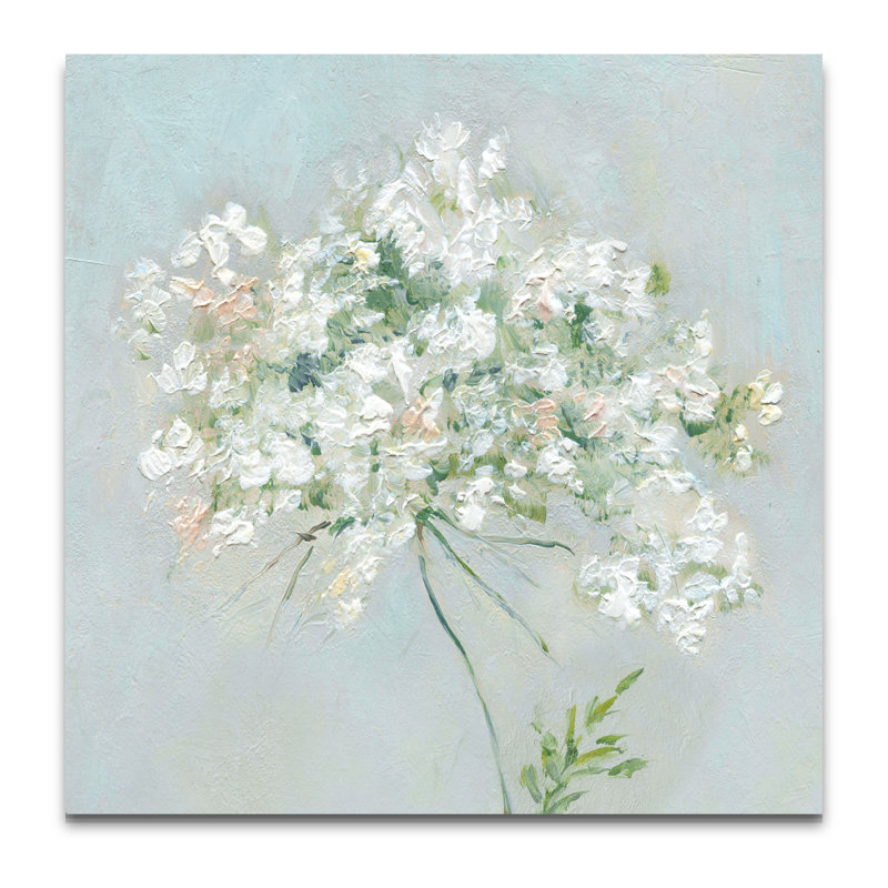 Sweeter Summer II - peinture sur toile tendue, H 10 po x l 10 po x P 1,5 po