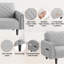 3-Seater Sofa Bed With Adjustable Backrest-221608340
