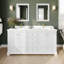 Ensemble de meuble-lavabo double autoportant 72 po avec plateau en quartz Deborah-98186984-98186987-98186989