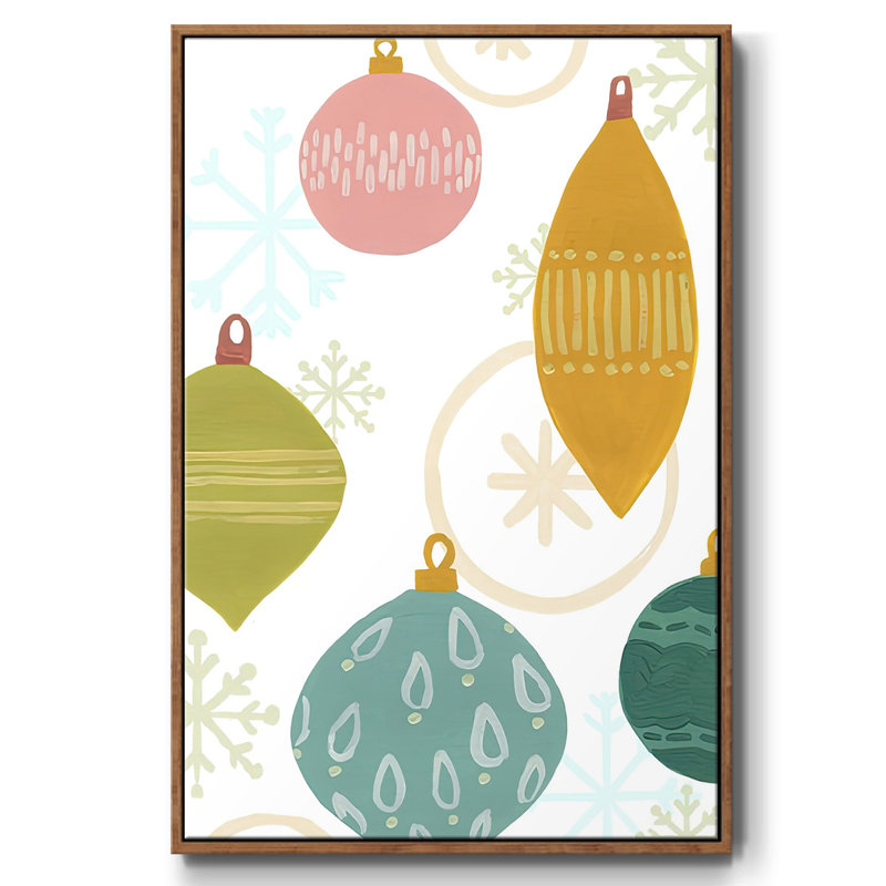 " Modern Holiday Collection B ", 41" H x 27" W x 1.5" D, Walnut
