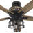 52" Vista 5 - Blade Standard Ceiling Fan with Pull Chain and Light Kit Included