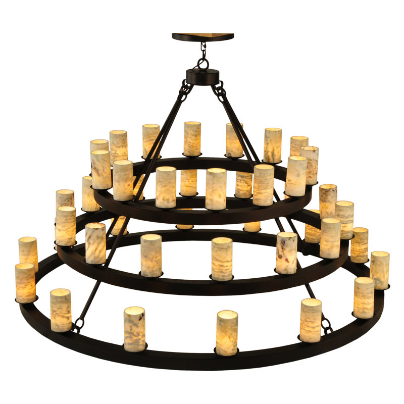 Rustic Lodge 42 - Light Chandelier