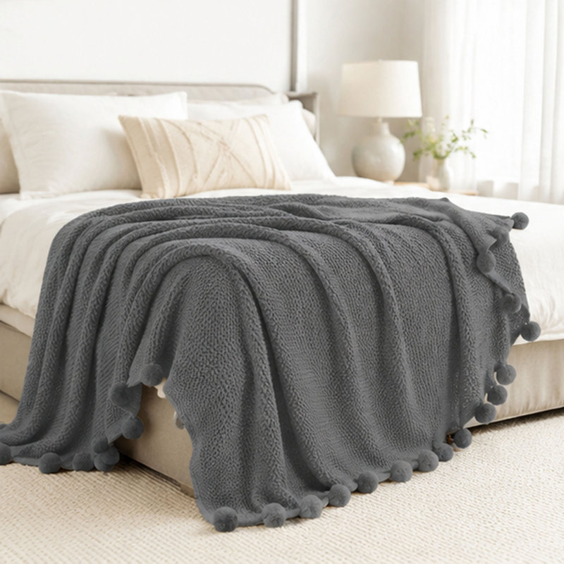Throw, Gray