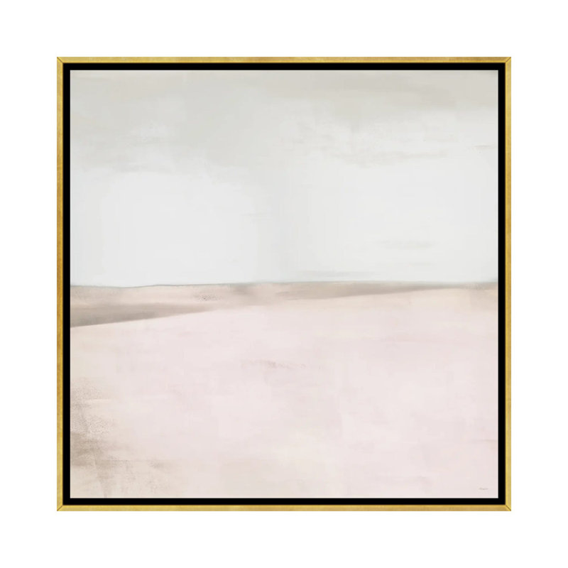 «Blush Balance II» par Dan Meneely - Estampe numérique sur toile tendue avec châssis, H 12 po x l 12 po x P 1,5 po