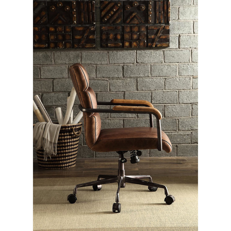 Chaise de bureau Slate, Brun