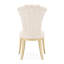Chaise d'appoint Fantosini - Naturel / Or-519818917