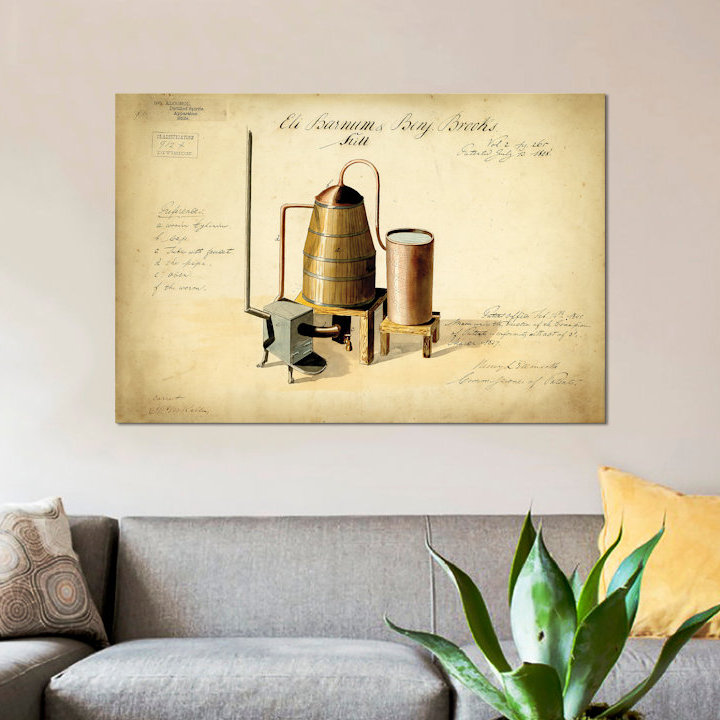 « lune still », impression sur toile, H 18 po x l 26 po x P 1,5 po, Toile tendue
