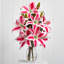 Lilies Arrangement in Vase