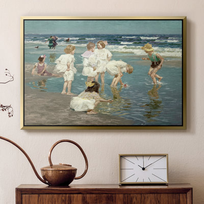 Une fête, c. 1915 - Edward Henry Potthast, toile tendue avec châssis