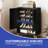 Sleek 5-tier Steel Shoe Cabinet With Magnetic Doors