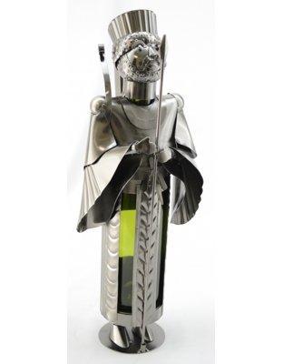 Tabletop Wine Bottle Rack in Silver