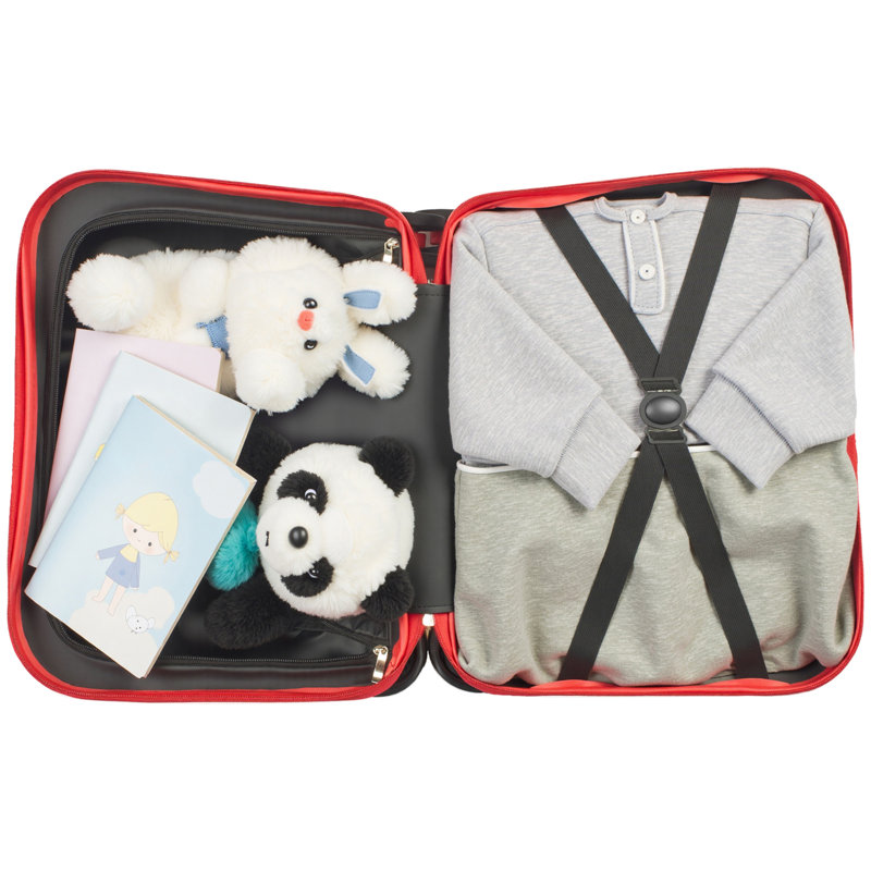 Valise légère pour enfants avec roulettes 18 po
