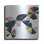 Luxe métal Art «Pinwheel Bright I» par Grace Popp, «Pinwheel Bright I» par Grace Popp