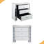 Console avec miroir et fausse agate