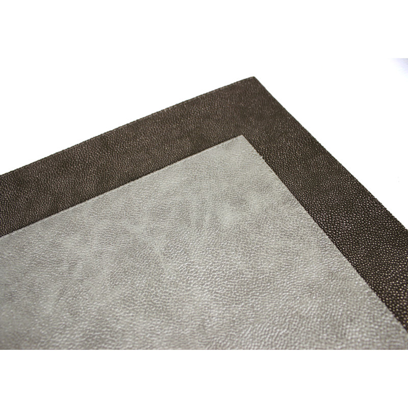 Momat Polyester Solid Colour Rectangle Placemat, Brown/Cream