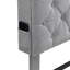 Grand lit plateforme tapissier-395127746