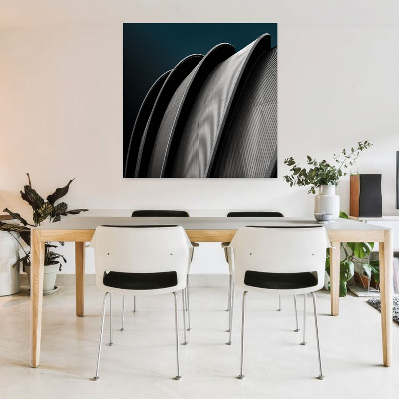Schuster - Glasgow, art mural contemporain, H 36 po x l 36 po
